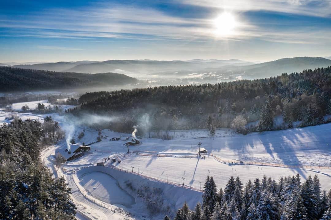 Pensjonat Laworta Ski Ustrzyki Dolne Kültér fotó